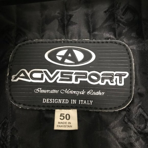 AGV-SPORT Racing Jacket Size 50 EUR 40 American 🧥 - Picture 6 of 6